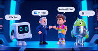 IPTV pour enfants - Plus de 200 chaînes de dessins animés - Abonnement IPTV - 12 mois