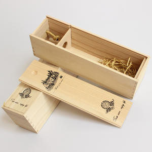 Boîte à <span class=keywords><strong>vin</strong></span> en <span class=keywords><strong>bois</strong></span> de pin avec couvercle coulissant personnalisé, vente en gros OEM, boîte à <span class=keywords><strong>vin</strong></span> en <span class=keywords><strong>bois</strong></span> pour une seule bouteille - Product Image 3