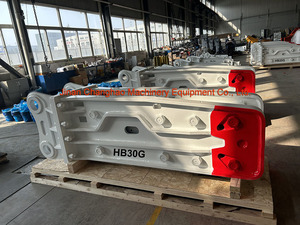 OEM HB20G หัวเจาะไฮดรอลิกสำหรับรถขุด 20 ตัน  ผู้ผลิตหัวเจาะคอนกรีต ใช้ได้กับ SY215 CAT320 PC200 - Product Image 6