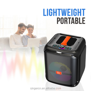 Zqs8181 40W mạnh mẽ Đảng loa với RGB chiếu sáng Đảng Loa di động không dây TWS loa, Hỗ trợ Karaoke Mic cổng 2 - Product Image 5