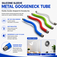 Fabrication de tuyaux en silicone colorés pour éclairage de lampe de bureau LED avec couleur et taille personnalisées et service de découpe