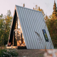 Airbnb Chine Maison préfabriquée Case Maison modulaire préfabriquée A cadre Kit cabine Tiny Homes
