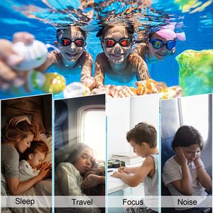 Schwimmen Ohr stöpsel Wasserdichte Ohr stöpsel Silikon-Schwimm ohr stöpsel für erwachsene Kinder, Wassersport-Ohr stöpsel Halten Sie das Ohren wasser fern - Product Image 3