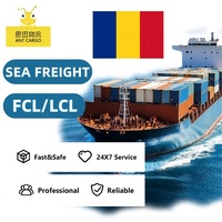 Transporteur international de fret FCL Services logistiques Agent de transport de conteneurs maritimes de Chine Roumanie