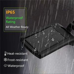 Водонепроницаемый солнечный настенный светильник IP65 с датчиком движения, высокой яркостью, 36 светодиодами для сада, патио, террасы, двора, уличный светильник-бра - Product Image 5