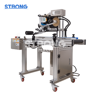 Etiquetadora Automática Plana, Impresora Industrial de Etiquetas para Adhesivos de Embalaje, Bajo Precio con Control PLC - Product Image 1