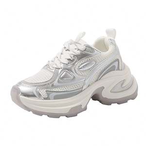 Zapatos Deportivos Casuales Transpirables de Moda para Mujer, Zapatos para Correr y Caminar Cómodos y Antideslizantes, Zapatillas de Estilo Deportivo - Product Image 1