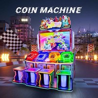 Meilleures ventes : Machine de jeu de course automobile pour enfants Youpinhui FXSC-18 personnalisable pour 4 joueurs, simulateur de conduite d'arcade
