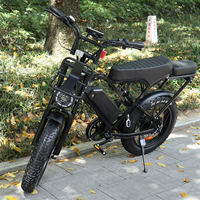 X80 Pro électrique Step Thru longue portée 250W 48V batterie au lithium 15Ah 25 km/h rapide gros pneu E-Bike V20