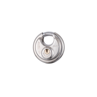 Cadenas à combinaison à 4 chiffres en acier inoxydable poli, portable, durable, pour le stockage personnel, réinitialisable, résistant aux intempéries, sans clé