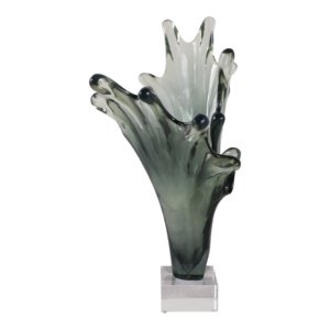 Scultura moderna ispirata alle onde, statua decorativa per casa, ufficio, bagno, pezzo d'arte d'accento. - Product Image 3