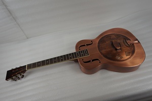 Marchio Aiersi rosso ruggine campana risonatore in ottone <span class=keywords><strong>chitarra</strong></span> O stile singolo cono biscotto ponte Blues <span class=keywords><strong>chitarra</strong></span> acustica logo personalizzato - Product Image 2