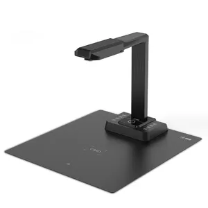 A3 20 mega pixels portable Multilanguage document camera scanner flatten fixed focus book scanner for office library