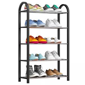 Organizzatore di <span class=keywords><strong>scarpe</strong></span> in metallo solido organizzatore di scarpiera <span class=keywords><strong>salvaspazio</strong></span> per corridoio organizzatore di scarpiera antiruggine - Product Image 5