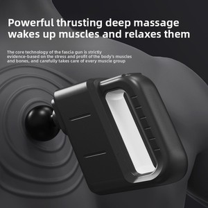 Bulk KH-850 8 Speeds 4 Heads <strong>Masager</strong> Electric Massager Body Gun Massager Body Massager Gun for Home Full Body Relaxation Use - Product Image 5