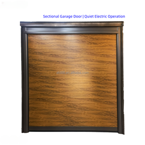 Portes de <span class=keywords><strong>garage</strong></span> sectionnelles résidentielles avec panneaux pliables pour maximiser l'espace intérieur du <span class=keywords><strong>garage</strong></span>, adaptées aux maisons familiales - Product Image 1