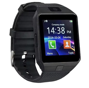 Montre connectée de poignet Dz09 en gros 2025, écran OLED 44-49 mm, bracelet en silicone, boîtier en caoutchouc, charge sans fil, double SIM, mobile IP67, répondre aux appels - Product Image 1