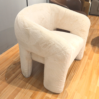 Vente en gros Canapé simple de luxe italien en velours Chesterfield Chaise de loisirs de style nordique pour la maison, le bureau et la chambre à coucher Mobilier de maison