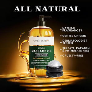 Aceite <span class=keywords><strong>de</strong></span> Masaje <span class=keywords><strong>de</strong></span> Semillas con Extracto Herbal Orgánico Natural para el Alivio del Dolor Muscular, Cuidado Corporal con Beneficios Relajantes y Nutritivos - Product Image 3