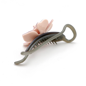 YIYI stile giapponese e coreano 11cm fiore nuovo Design acetato molletta per capelli semplice moda donna molletta - Product Image 5