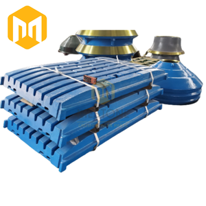 MSD-814390435200 литые, обработанные Щековые износостойкие детали для дробилки C110 C120 C130 фиксированные и подвижные Щековые вкладыши MOQ 1 шт. - Product Image 2