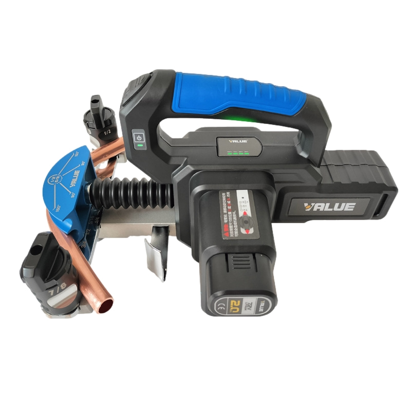 Значение VEB-1 Автоматическая литиевая батарея 90 градусов электрическая медная трубчатая гибочная машина