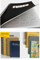 Directement de l'usine |   Impression sur demande personnalisée |   Cahiers à spirales de haute qualité, papeterie scolaire, journal d'étudiant, cahiers de composition