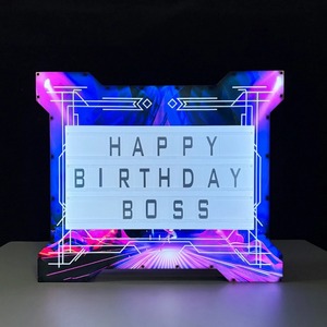 Papan Tanda LED Marquee Ramah Lingkungan Sekali Pakai dengan Logo Kustom untuk Klub Malam dan Bar, Rak <span class=keywords><strong>Display</strong></span> Pesan Digital - Product Image 1