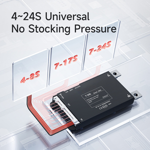 ระบบจัดการเซลล์แบตเตอรี่ลิเธียมไอออน BMS 4-8S 30A 4S 6S 7S 8S 12V 24V LiFePo4 แบตเตอรี่ลิเธียมลิทัวเนีย NMC LFP EV - Product Image 4