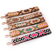 40 Couleur Stock Sangle de Sac Large Sangle Jacquard Réglable Durable Ceinture Large Polyester Nylon Bandoulière Bandoulière Sangles de Guitare