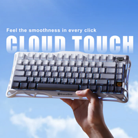 GravaStar Mercury K1 75% RGB Mechanical Gaming Keyboard 2.4GHz Wireless 8000mAh Battery USB-C Interface Plug&Play Hot Swappable