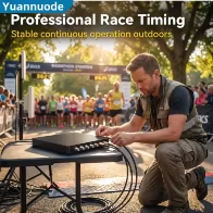 Sistema de Cronometraje Deportivo Pasivo YND para Triatlón, Maratón y Ciclismo, Lector UHF RFID, SDK Gratuito, 860-960MHz, para Cronometraje de Eventos