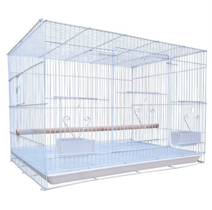 Wholesale Foldable Durable Iron Cage with Handle Box Packed for Parakeet and Small Parrot <b>Birds</b> Breeding Indoor Outdoor Use - Product Image 1