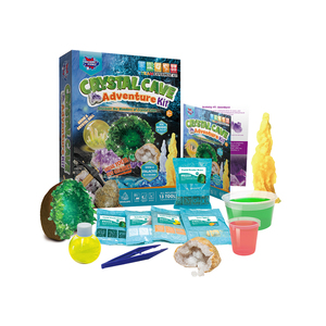 STEM Experimento Juguetes educativos Deluxe <span class=keywords><strong>Crystal</strong></span> Cave Adventure <span class=keywords><strong>Kit</strong></span> <span class=keywords><strong>Crystal</strong></span> Growing Gemstone Dig <span class=keywords><strong>Kit</strong></span> - Product Image 1