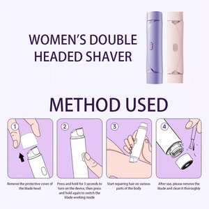 Rasoir Électrique Femme Indolore, Épilateur pour Moustache, Jambes, Maillot et Corps, Tondeuse à Poils pour Femme, Épilateur Facial, Épilateur Corporel - Product Image 6