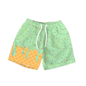 Preorder Boutique Summer Designs Ice Cream <span class=keywords><strong>Drip</strong></span> Sprinkles Print Kids Boy Shorts Venta al por mayor Brother Baby Clothes Shorts Styles - Product Image 6