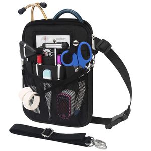 Factory Wholesale Oxford Cloth Multifunctional <b>Nurse</b> Crossbody <b>Bag</b>, Portable Indoor Doctor Supplies Waist <b>Bag</b> - Product Image 3