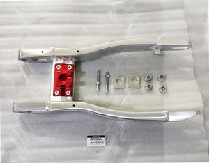 CNC adaptörü alaşım salıncak kolu Fit için cep CRF110 CRF70 KTM110 Pit kir motosiklet tipi bisikletleri L = 390mm/L = 410mm örnek mevcut - Product Image 5