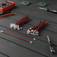 تجميع كابلات JST Molex Dupont مخصصة حسب الطلب (ODM OEM) بموصل أنثى MX1.25 بـ 2 أو 3 أو 4 أو 5 أو 6 دبابيس لتوصيل الأجهزة المنزلية والإلكترونيات