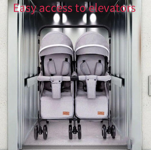 Fabbrica di JXB all'ingrosso Modulare leggero a sei ruote pieghevole doppio carrello per bambini gemelli <span class=keywords><strong>passeggino</strong></span> per bambino - Product Image 2