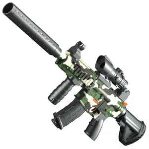 M416 soft bullets gun down feed manual pull bolt children's assault rifle single-shot simulation submachine gun