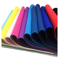 Tissu composite double face extensible à 4 voies recyclé, épaisseur 2mm 3mm 5mm, tissu néoprène pour insert de chaussure