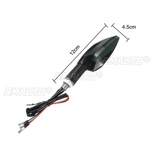 2 pièces, clignotants LED 12V pour moto, feux de signalisation pour Yamaha MT07 MT09 pour Honda - Product Image 6