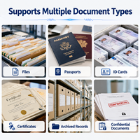Armoire de gestion de documents intelligente, casier de stockage sécurisé pour archives avec contrôle d'accès et suivi des stocks