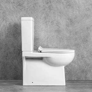 Inodoro de porcelana <span class=keywords><strong>sanitario</strong></span> de fábrica, inodoro de cerámica de dos piezas redondo para baño y hogar - Product Image 2
