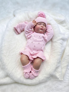 Romper Personalizado de Punto con Volantes, Diseño Personalizado, 100% Algodón, Cierre de Botones, Edad 0-6 Meses, Regalo para Recién Nacido - Product Image 5
