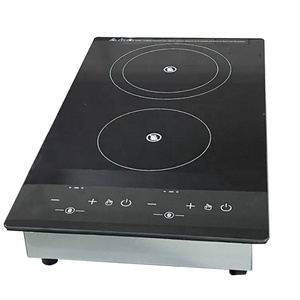 Innovaciones para el Hogar: Placa Calefactora Eléctrica de Cerámica con Doble Quemador y Control de Temperatura para Cocina - Product Image 2