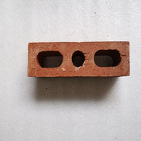 Briques en argile perforées rouges pour la construction