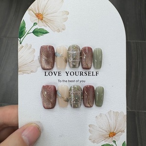 Uñas Postizas <span class=keywords><strong>de</strong></span> Cobertura Completa <span class=keywords><strong>para</strong></span> Niñas, Color Rosa Encantador, Uñas Falsas <span class=keywords><strong>para</strong></span> Niñas Pequeñas, <span class=keywords><strong>Venta</strong></span> al por Mayor - Product Image 4