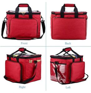 Free Sample <b>Knitting</b> <b>Bag</b> Yarn Storage High Capacity Yarn Totes Organizer with Inner Divider Portable Carrying Project <b>Knitting</b> - Product Image 4
